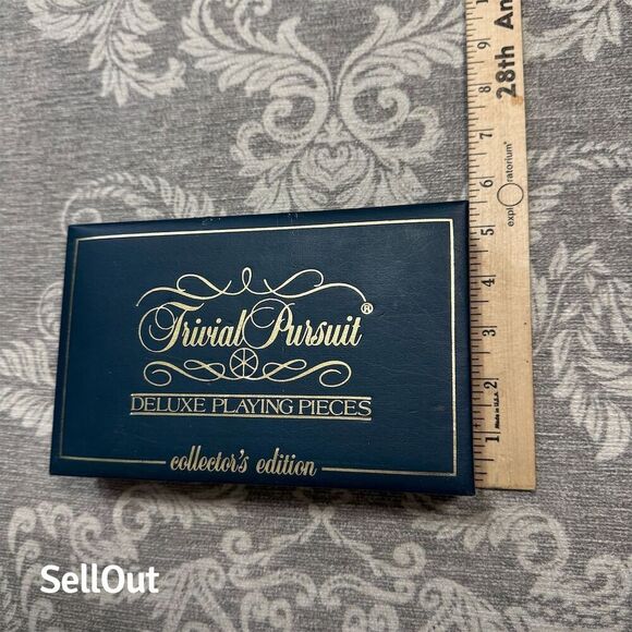 Trivial Pursuit Deluxe Collector's Edition Playing Pieces Vintage - Picture 5 of 8
